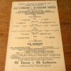 1882 FA Cup Final Programme - Old Etonians vs Blackburn Rovers (double sided)