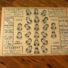 1892 FA Cup Final Programme - Aston Villa vs WBA (double sided)
