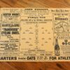 1896 FA Cup Final Programme - Sheff Weds vs Wolves (double sided)