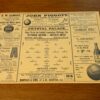 1901 FA Cup Final Programme - Tottenham v Sheff Utd (double sided)